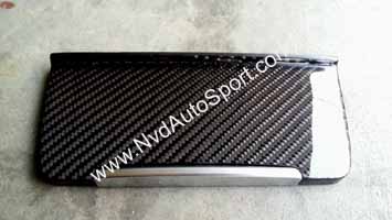 Audi A4 S4 B8 Carbon fiber skinning ashtray cover from NVD Autosport