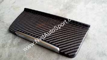 Audi A4 S4 B8 Carbon fiber skinning ashtray cover from NVD Autosport