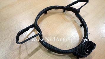 Audi A4 S4 B8 Carbon fiber Skinning Steering Wheel Trim