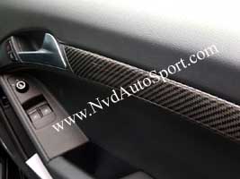 AUDI A4 S4 B8 2008 - 2015 Carbon fiber Interior Door Trims