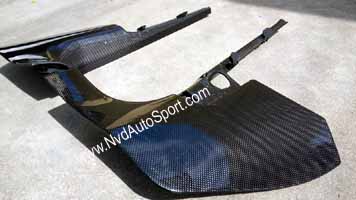Audi A5 S5 RS5 8T B8 carbon fiber lower kick panels