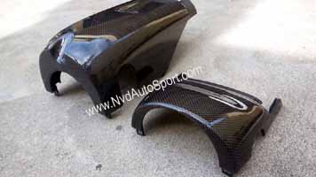 Audi A5 S5 RS5 B8 8T Carbon fiber Interior Steering Wheel Cowls