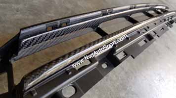 Audi A5 S5 RS5 B9 8W Carbon fiber Front bumper center grille