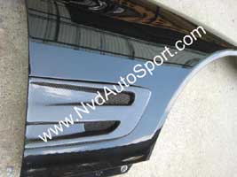 mercedes Benz SL R230 carbon fiber side vent