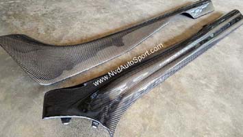 BMW G22, G82 M4 Carbon fiber inner door sills