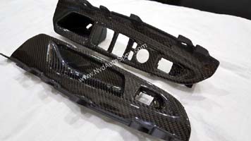 BMW X5 F15, F85 Carbon fiber door window switch trim
