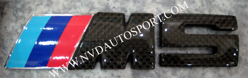 BMW E39 M5 carbon fibre Logo / badge 