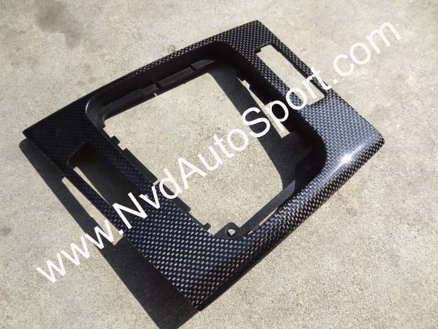 BMW E46 / E46 M3 Carbon fiber skinning Interior Center Console Panel from NVD Autosport