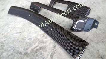 bmw e46/ e46 m3 carbon fiber dash trims