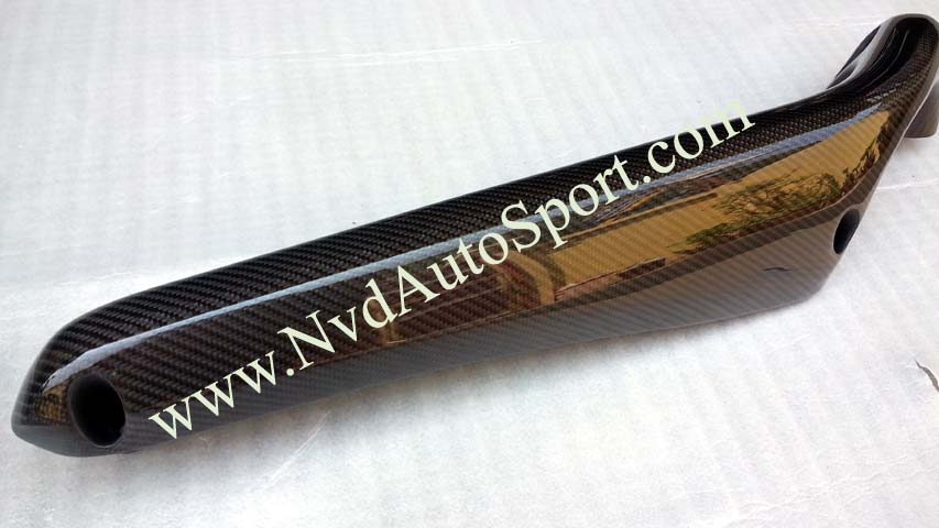 BMW E46 M3 Carbon fiber skinning Interior front armrest from NVD Autosport