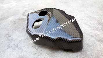BMW E46 M3 Carbon fiber Xenon Ballast Cover