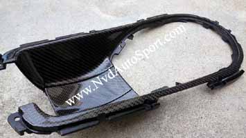 BMW Z4 E85 E86 Carbon fiber skinning interior lower center console panel from NVD Autosport