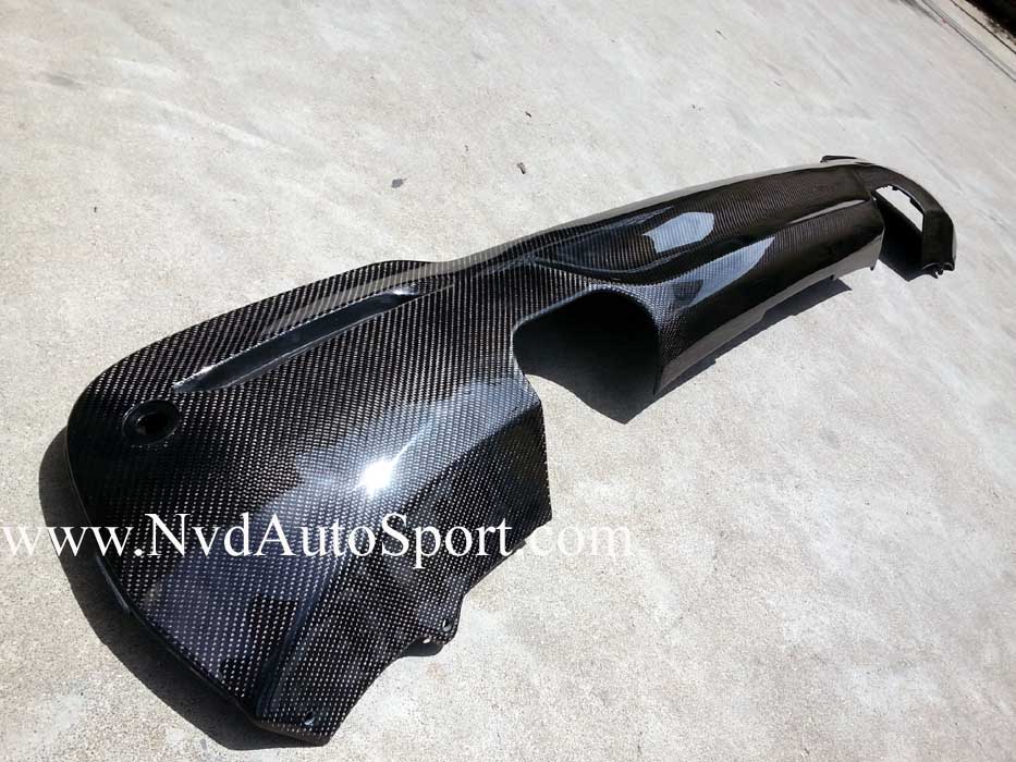 BMW F34 GT Carbon Fiber Skinning M Rear Diffuser