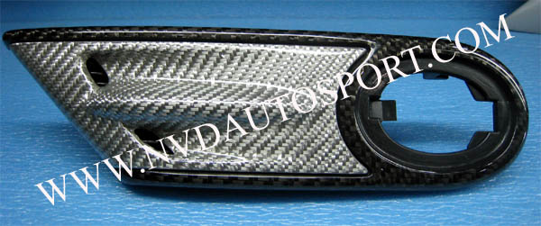 BMW Mini R56 carbon fiber JCW side grilles