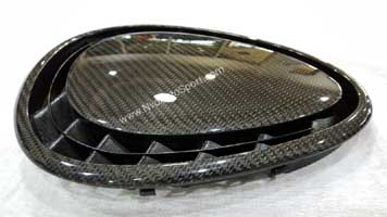Mini F56, F57 JCW Carbon fiber Interior Dash Center vent cover