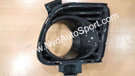 BMW Mini R55 R56 R57 R58 R59 Cooper S JCW Carbon fiber Front bumper Fog lamp panel
