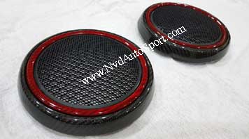 Mini R55, R56, R57, R58, R59 Carbon fiber base loud speaker cover