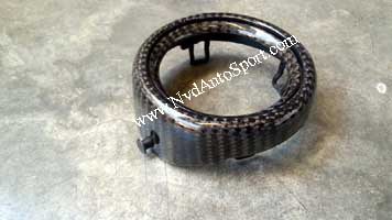 Mini R56, R57, R58, R59 Carbon fiber door handle ring