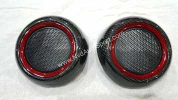 Mini R55, R56, R57, R58, R59 Carbon fiber speaker cover