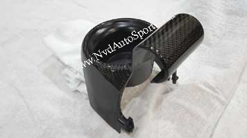 Mini R56 R57 R58 R59 Carbon fiber rear drink holder - armrest version