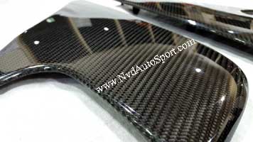 Mini R56 R57 R58 R59 Carbon fiber center console side panel