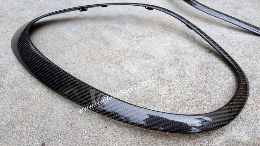 BMW Mini R60 Countryman carbon fiber Headlamp trims