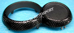 BMW Mini R50, R52, R53 carbon fibre door latch trim