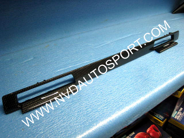 BMW E90, E92 M3 carbon fiber drink holder trim