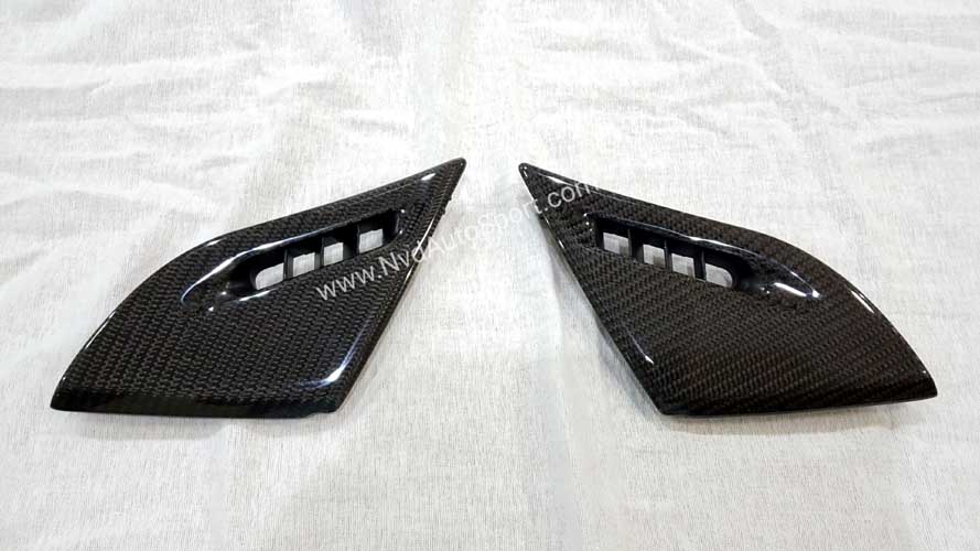 BMW E63, E64 M6 Carbon fiber Interior Defroster Vents