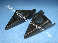 BMW E63 E64 M6 CARBON FIBER INNER MIRROR COVERS