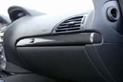 BMW E63 carbon fibre glovebox trim