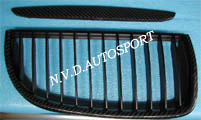 BMW E90 , E91 carbon fibre front grilles