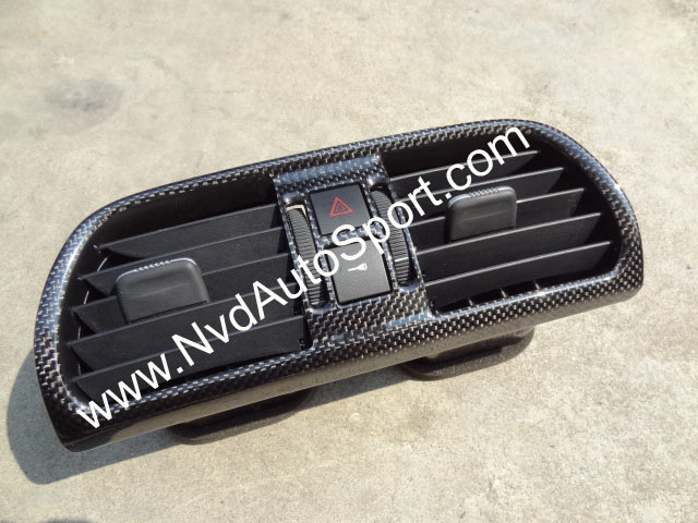 Porsche 997 carbon fiber center air con' vent ( A/C )