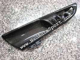 Porsche 997 carbon fibre door switch panel